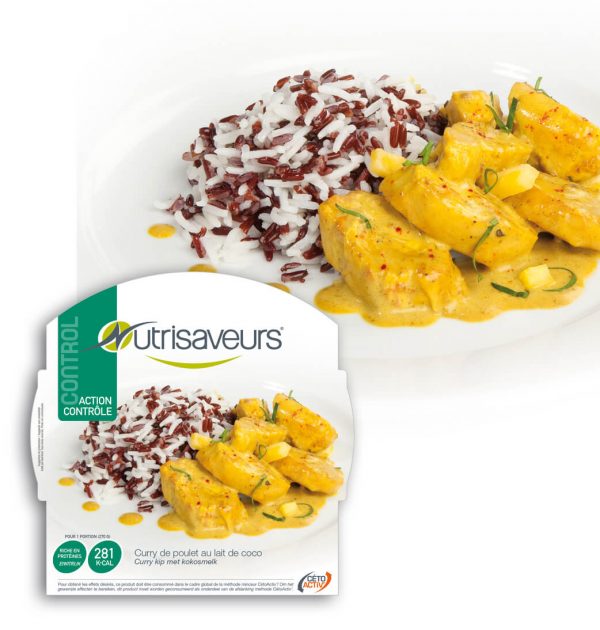 control ready meal chicken curry with coconut milk