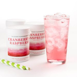 cranberry and raspberry water flavouring