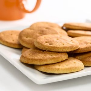 high protein orange biscuits