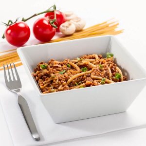 keediet mrp spaghetti bolognese diet meal