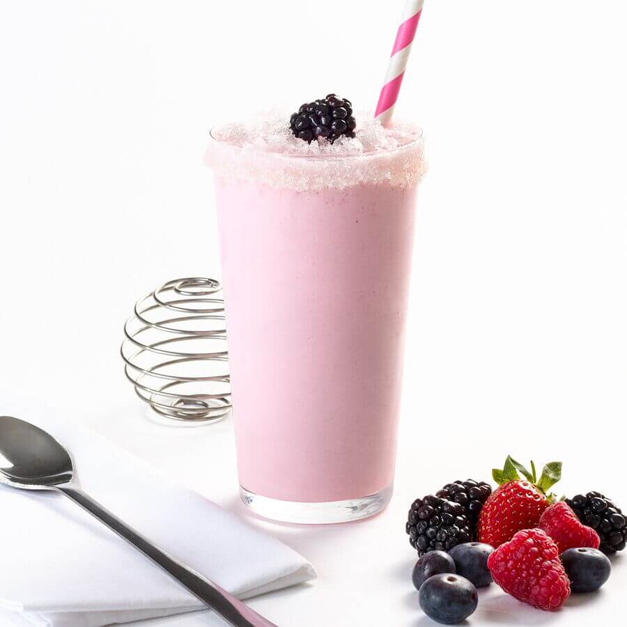 summer berry meal replacement shakes