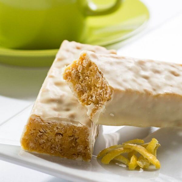 keto lemon pie bar