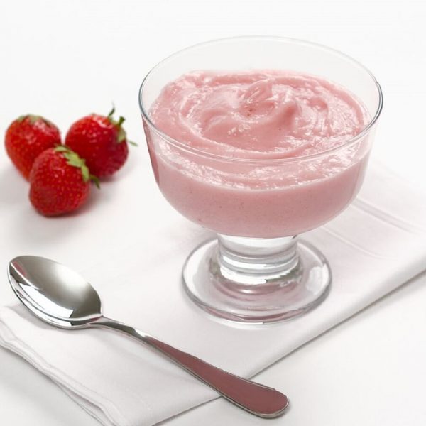 keto mousse strawberry flavour