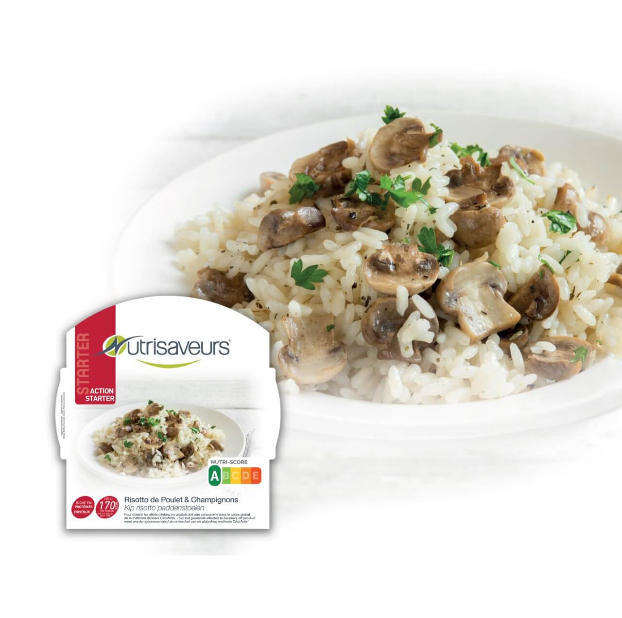 Keto Chicken & Mushroom Risotto Keediet