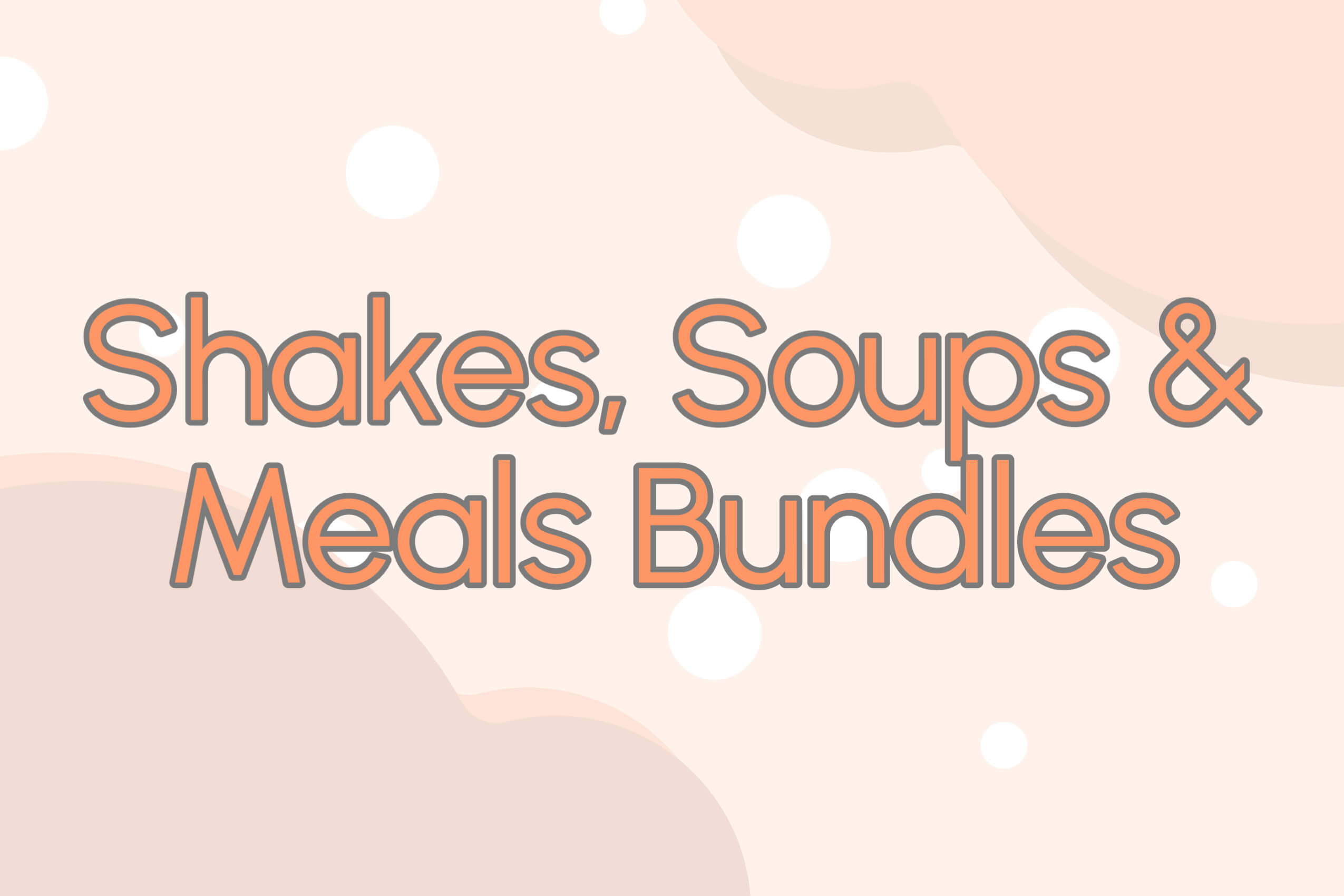 meal bundle button